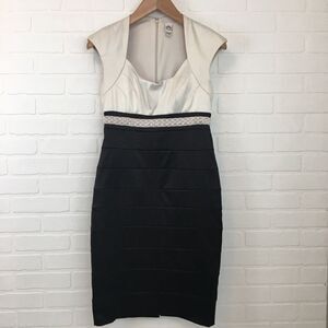 Sangria Fitted Classy Cocktail Dress